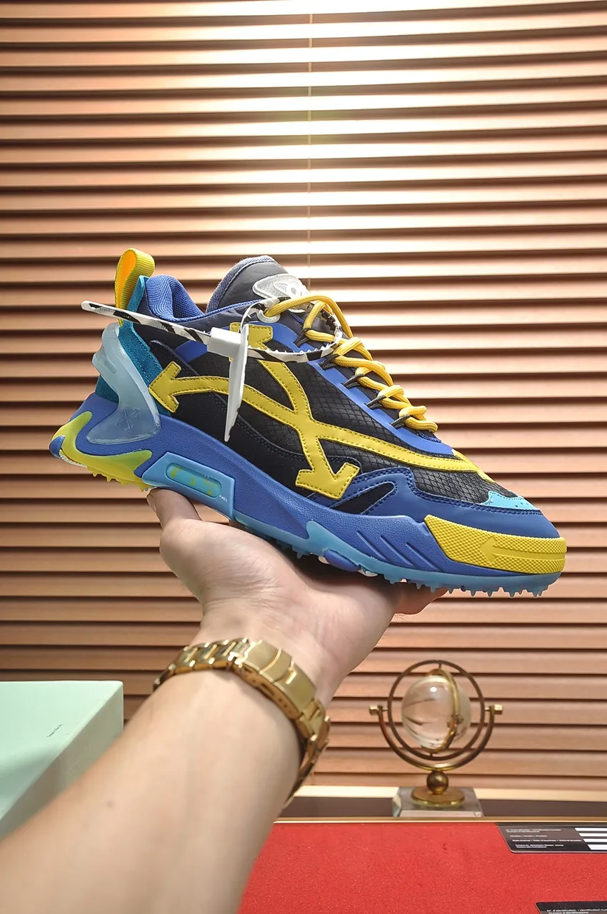 Men's men's shoes💰660💶【off-white】👫 Original one-to-one replica, high-end quality🥳The latest model has not been listed on the official website yet, the top version. Fabric: Imported open-edge beaded laminated leather Lining: Imported breathable mesh Outsole: New material imported TPU combination sole Male 38-44 (customized at 45)